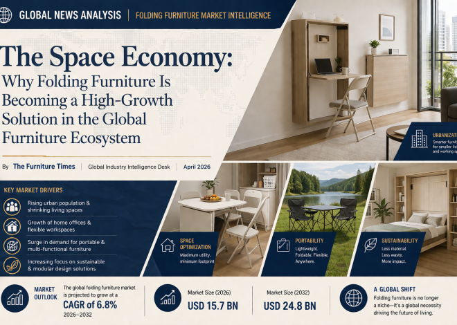 The Space Economy: Why Folding Furniture Is Becoming a High-Growth Solution in the Global Furniture Ecosystem
