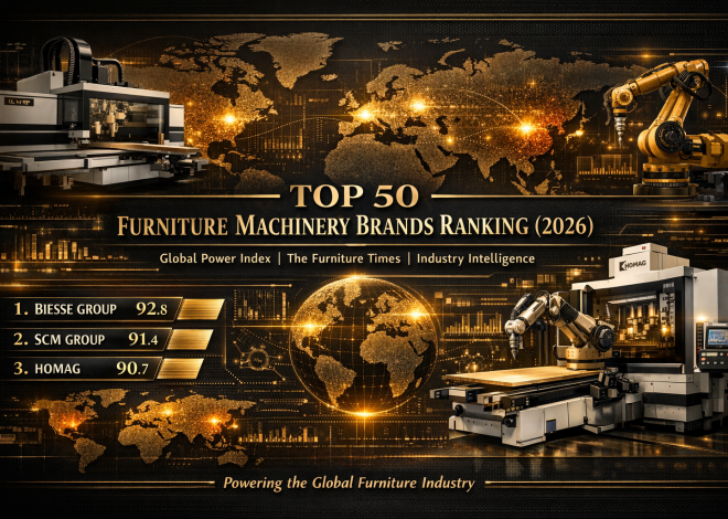 Top 50 Furniture Machinery Brands Ranking (2026)