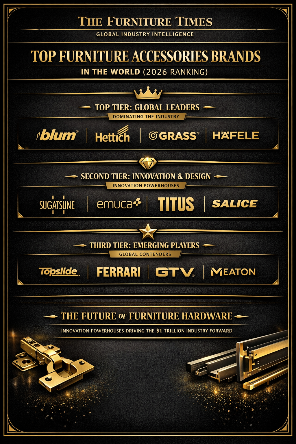 Top Furniture Accessories Brands in the World (2026 Ranking)