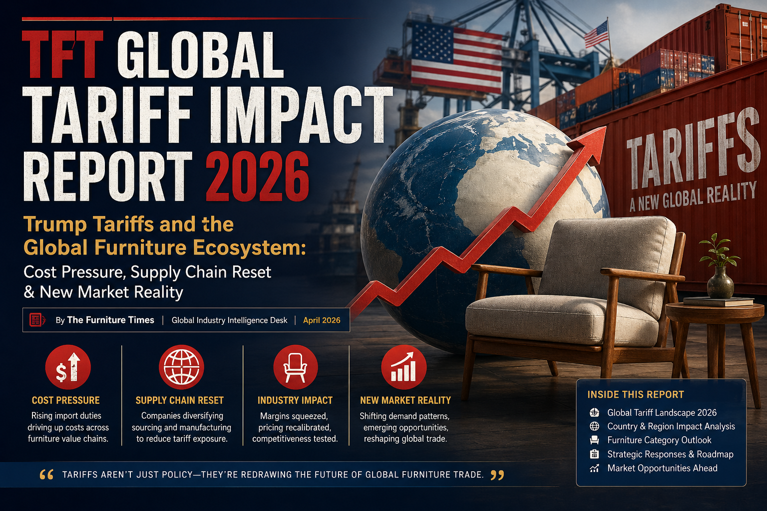 Trump Tariffs and the Global Furniture Ecosystem: Cost Pressure, Supply Chain Reset & New Market Reality