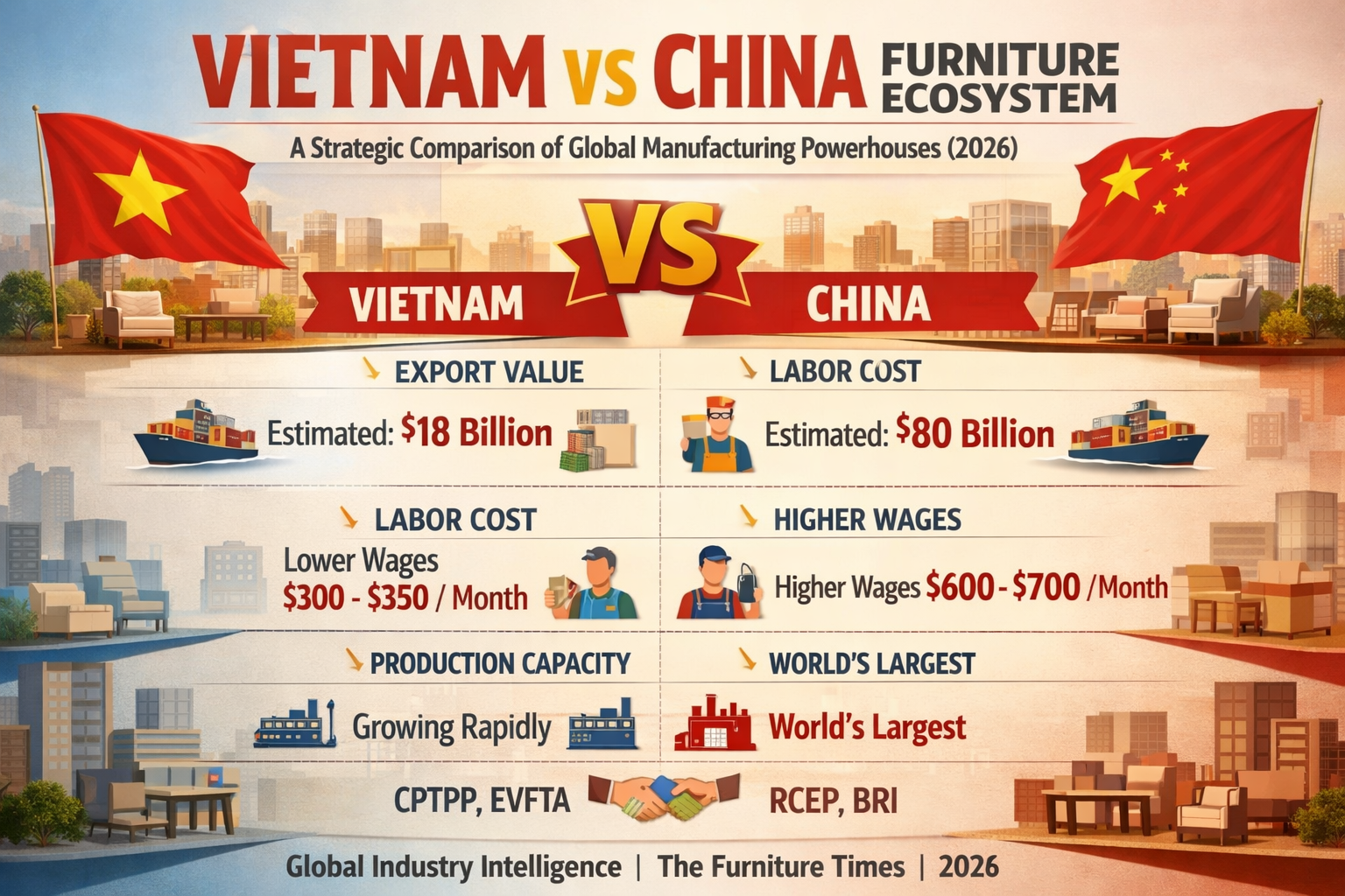 Vietnam Vs China Furniture Ecosystem