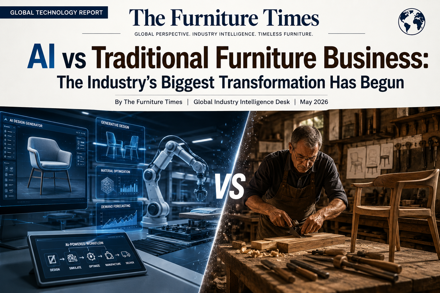 AI vs Traditional Furniture Business: The Industry’s Biggest Transformation Has Begun