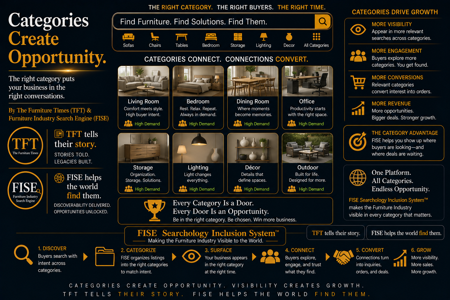 Categories Create Opportunity