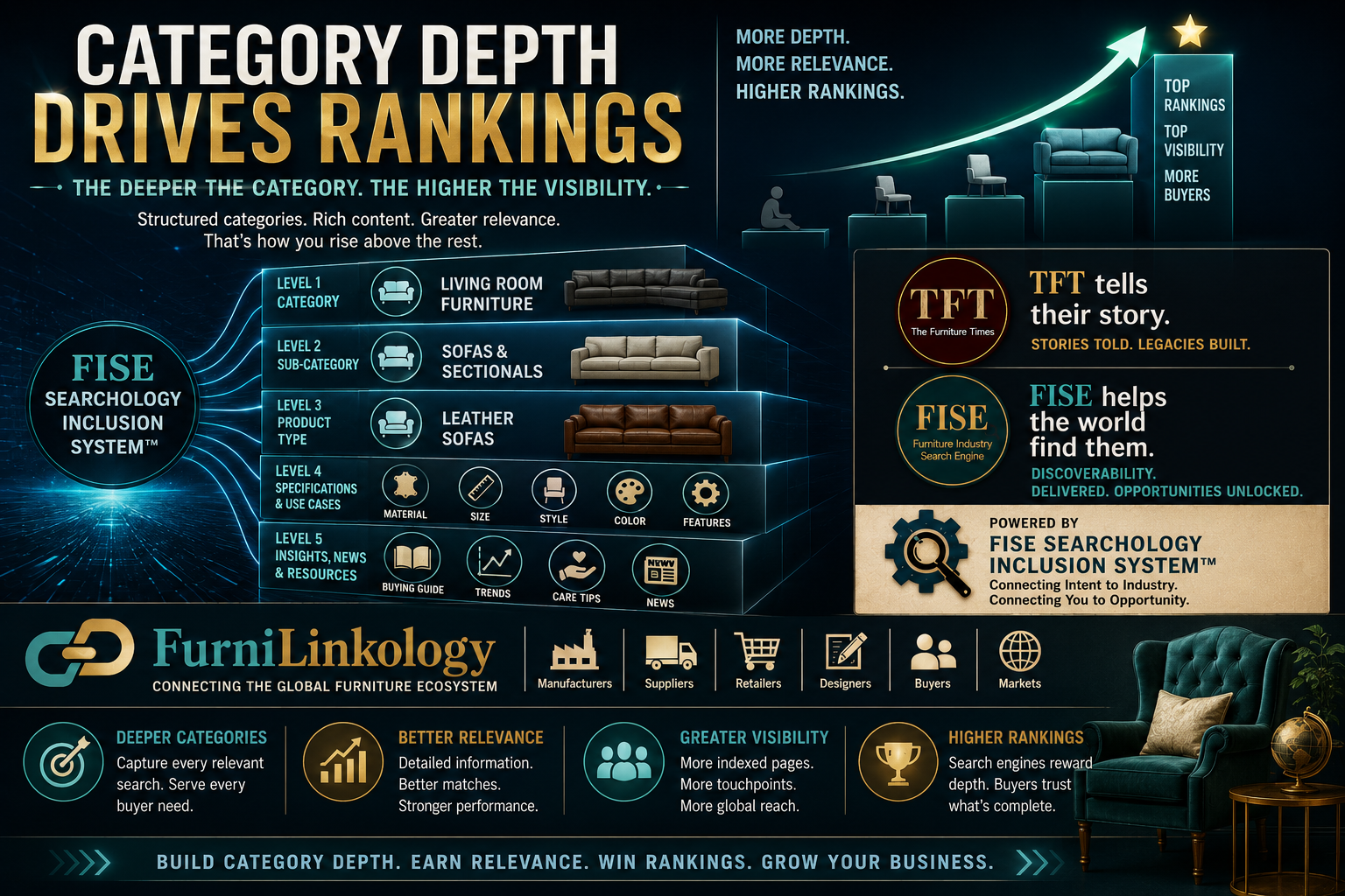 Category Depth Drives Rankings