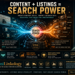 Content + Listings = Search Power