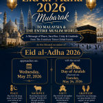 Eid al-Adha 2026 Mubarak to Malaysia & the Entire Muslim World