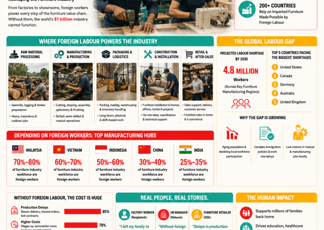 Foreign Labour Is the Invisible Backbone of the $1 Trillion Furniture Industry Ecosystem