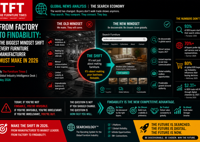 From Factory to Findability: The Biggest Mindset Shift Every Furniture Manufacturer Must Make in 2026