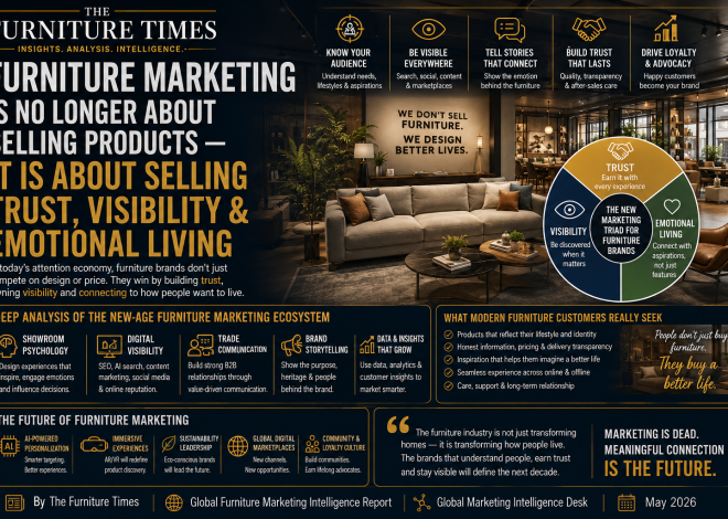 Furniture Marketing Is No Longer About Selling Products — It Is About Selling Trust, Visibility & Emotional Living