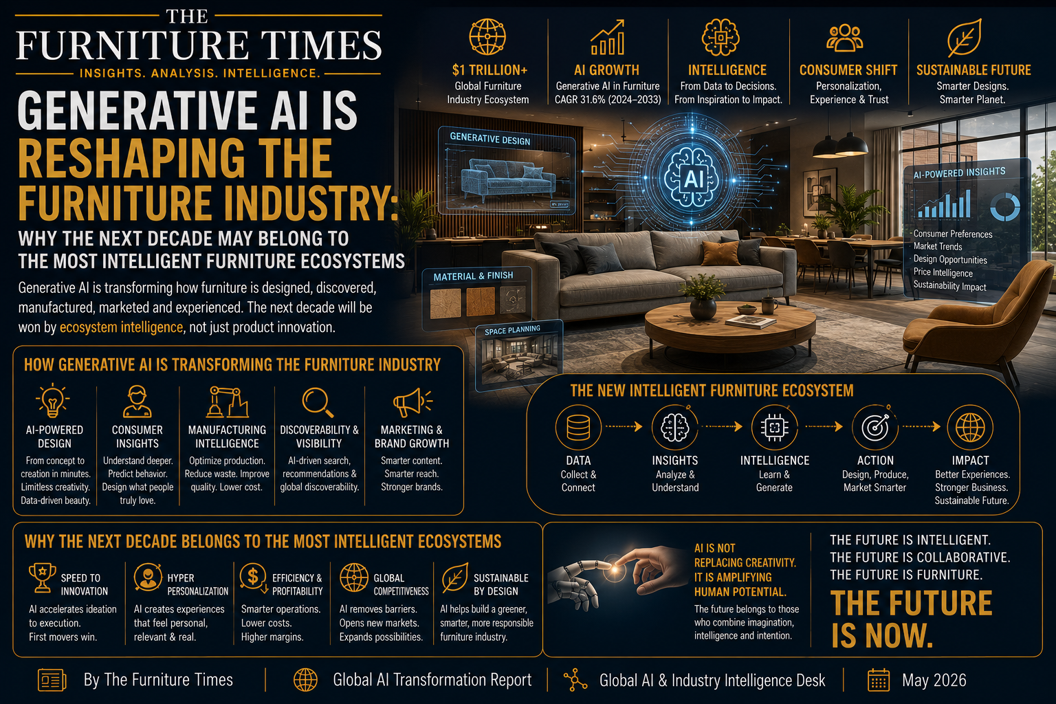 Generative AI Is Reshaping the Furniture Industry: Why the Next Decade May Belong to the Most Intelligent Furniture Ecosystems