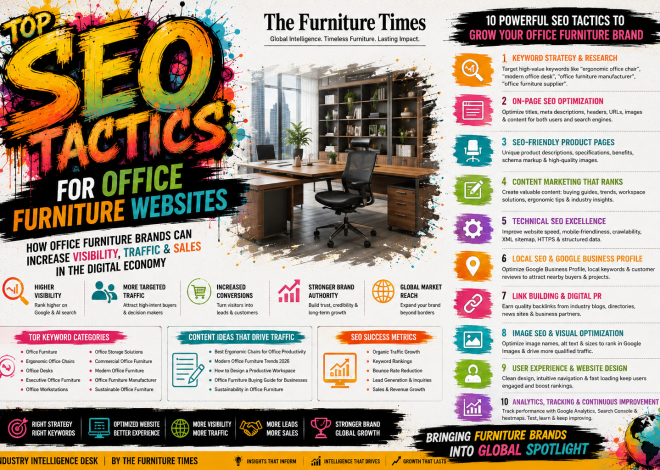 How Office Furniture Brands Can Increase Visibility, Traffic & Sales in the Digital Economy