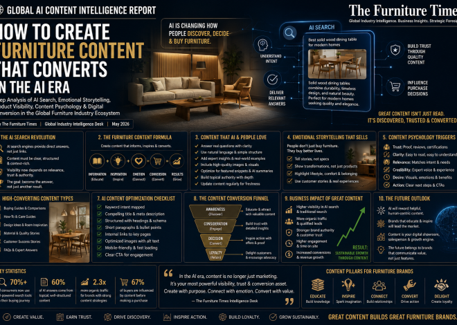 How to Create Furniture Content That Converts in the AI Era