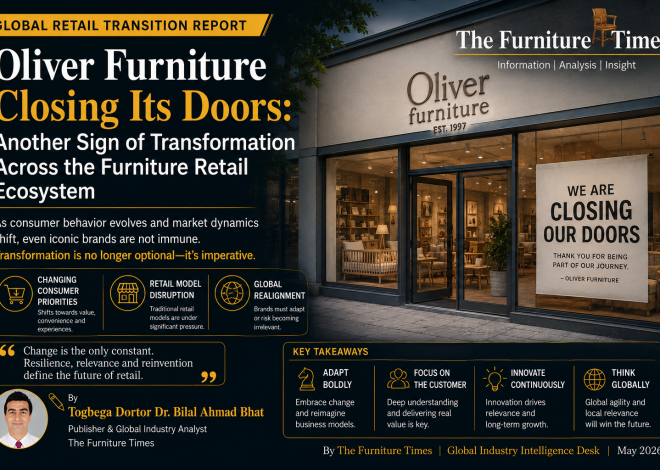 Oliver Furniture Closing Its Doors: Another Sign of Transformation Across the Furniture Retail Ecosystem
