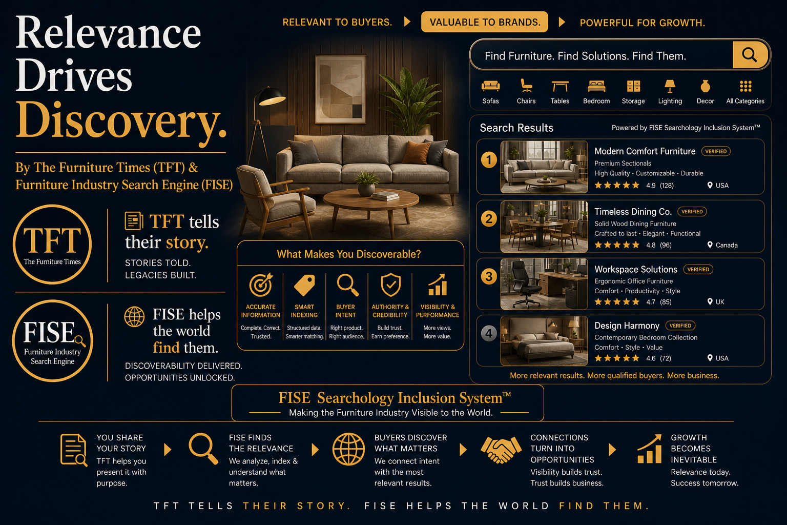 Relevance Drives Discovery
