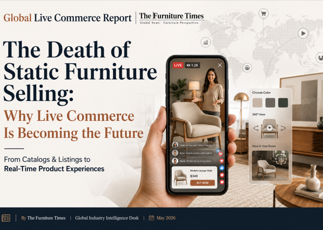 The Death of Static Furniture Selling: Why Live Commerce Is Becoming the Future