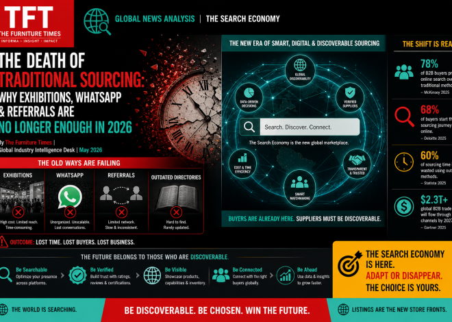 The Death of Traditional Sourcing: Why Exhibitions, WhatsApp & Referrals Are No Longer Enough in 2026