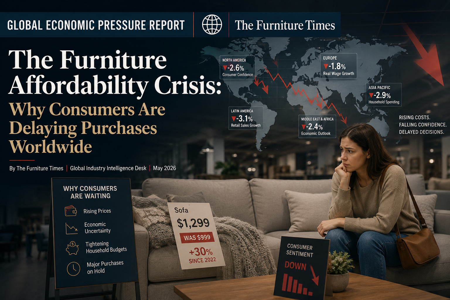 The Furniture Affordability Crisis: Why Consumers Are Delaying Purchases Worldwide