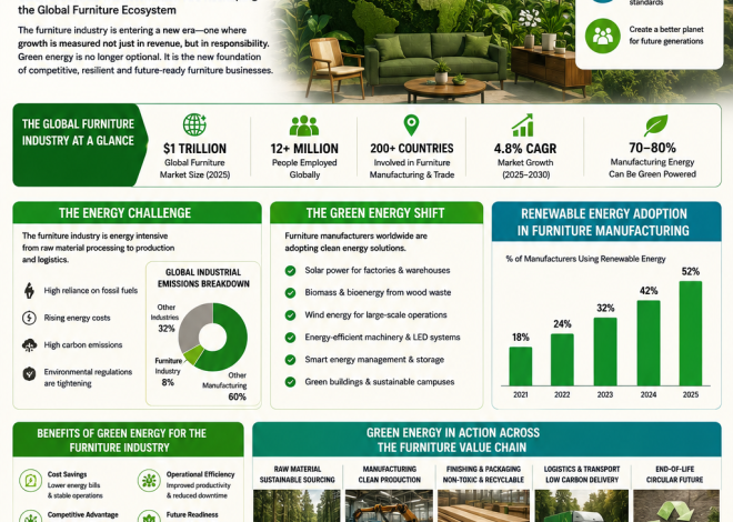 The Green Furniture Economy: Sustainability Is No Longer Optional