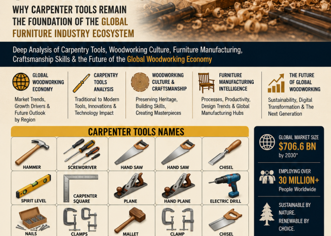 The Hands Behind Civilization: Why Carpenter Tools Remain the Foundation of the Global Furniture Industry Ecosystem