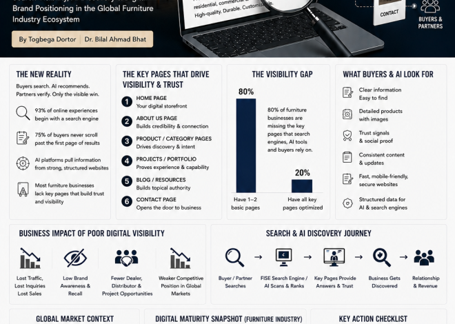 The Key Pages Economy: Why Most Furniture Businesses Are Invisible in the Search Era