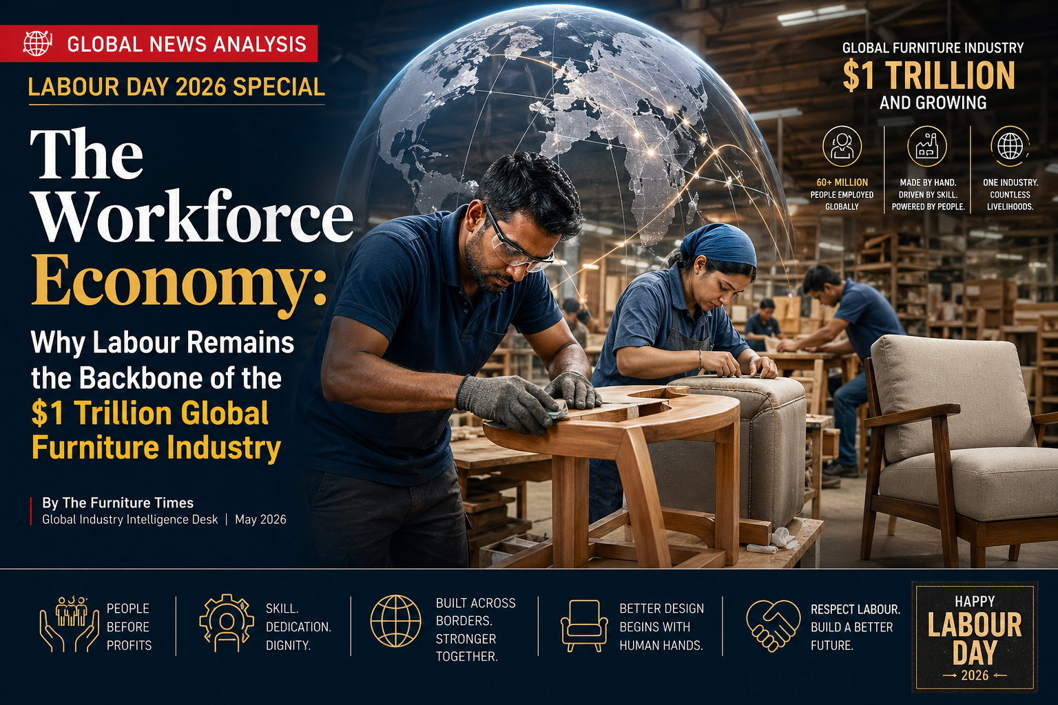 The Workforce Economy: Why Labour Remains the Backbone of the $1 Trillion Global Furniture Industry