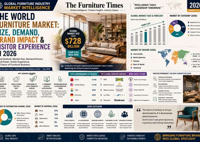 The World Furniture Market: Size, Demand, Brand Impact & Visitor Experience in 2026