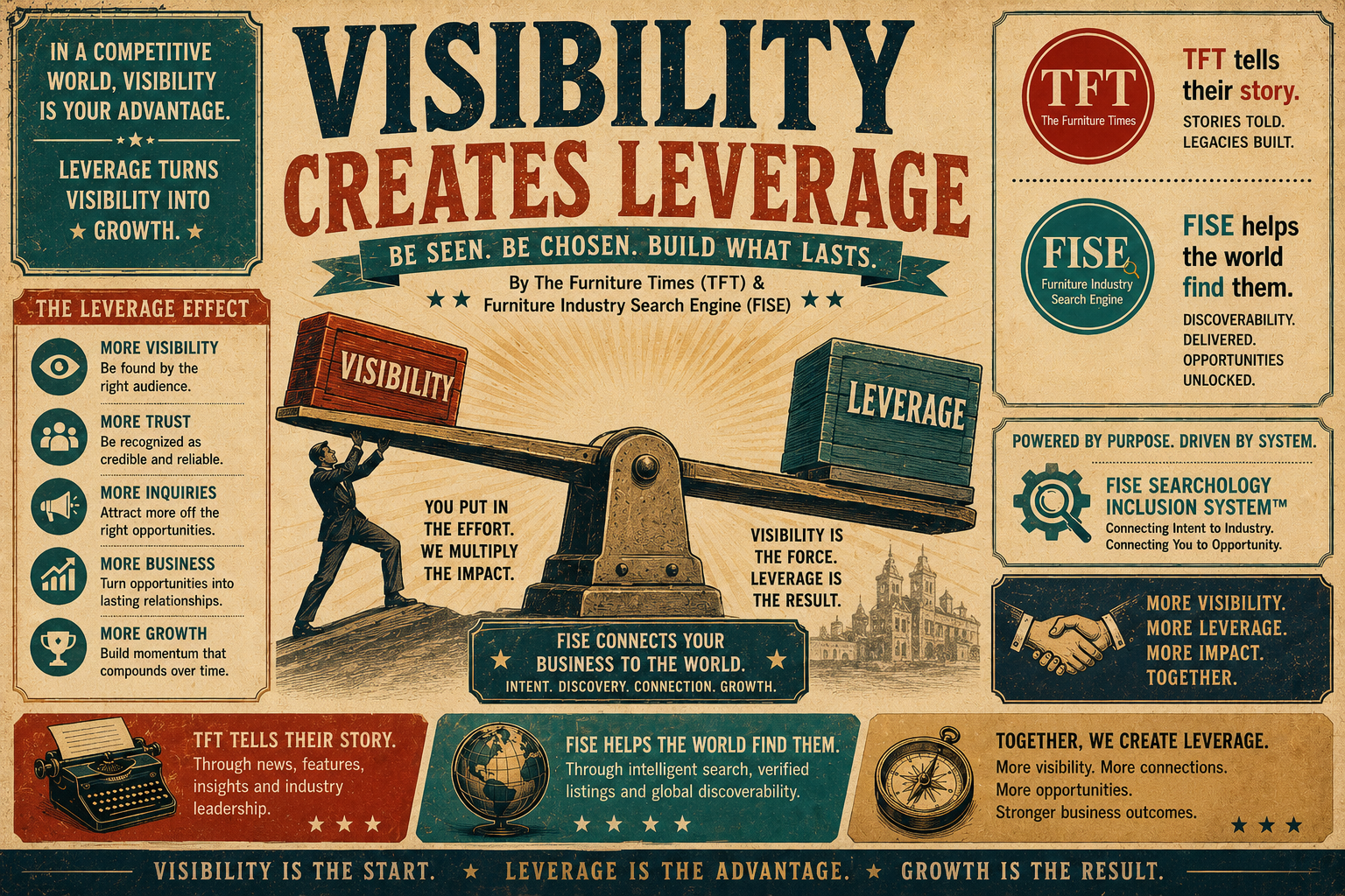 Visibility Creates Leverage