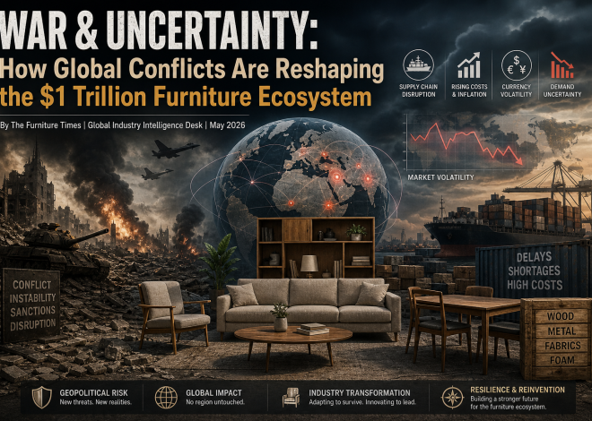 War & Uncertainty: How Global Conflicts Are Reshaping the $1 Trillion Furniture Ecosystem