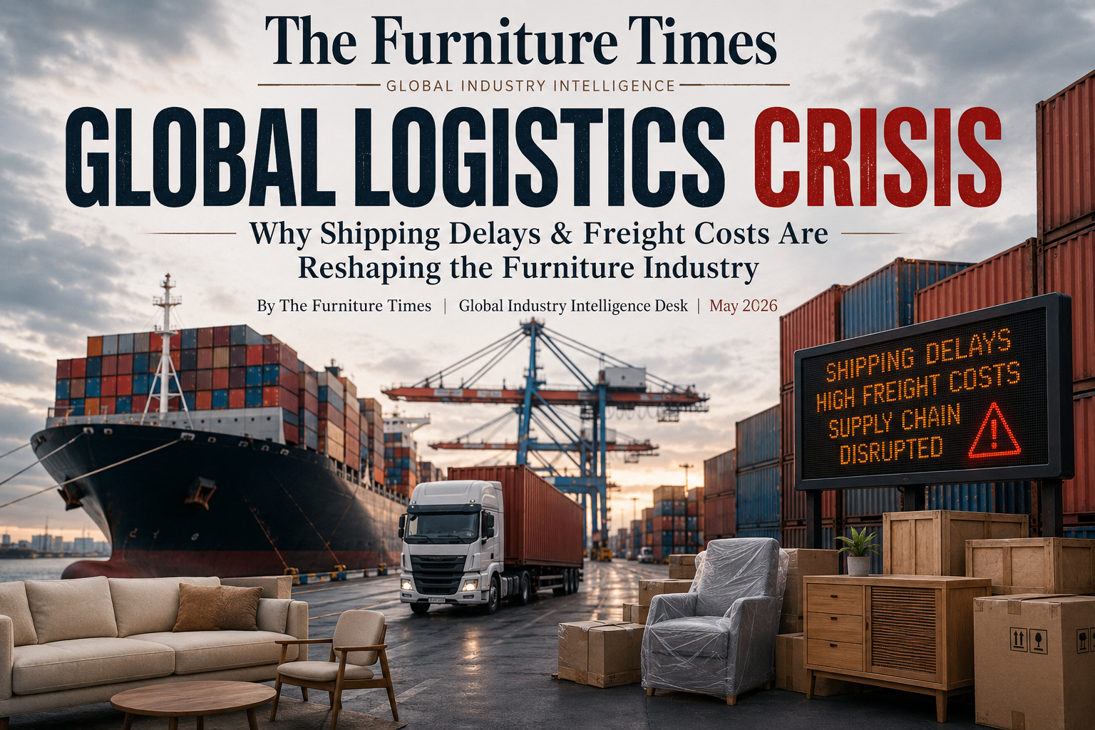 Why Shipping Delays & Freight Costs Are Reshaping the Furniture Industry
