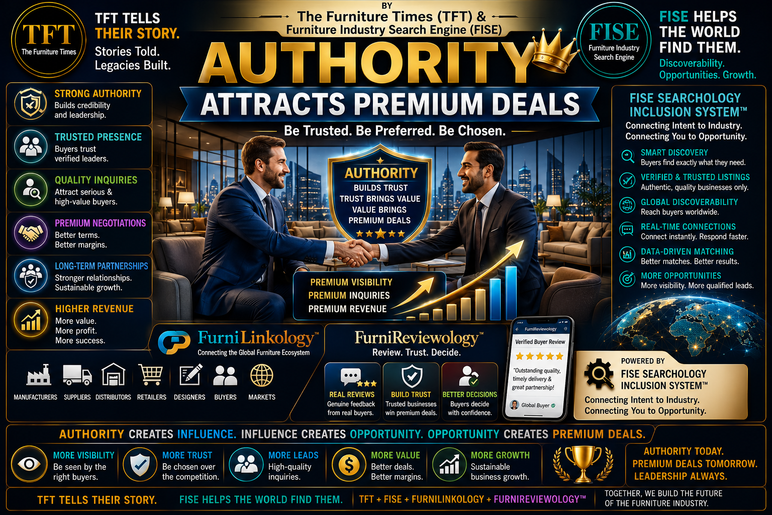 Authority Attracts Premium Deals