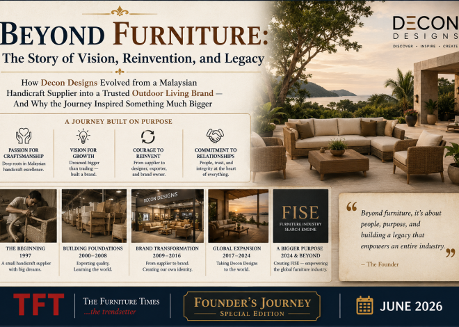 Beyond Furniture: The Story of Vision, Reinvention, and Legacy