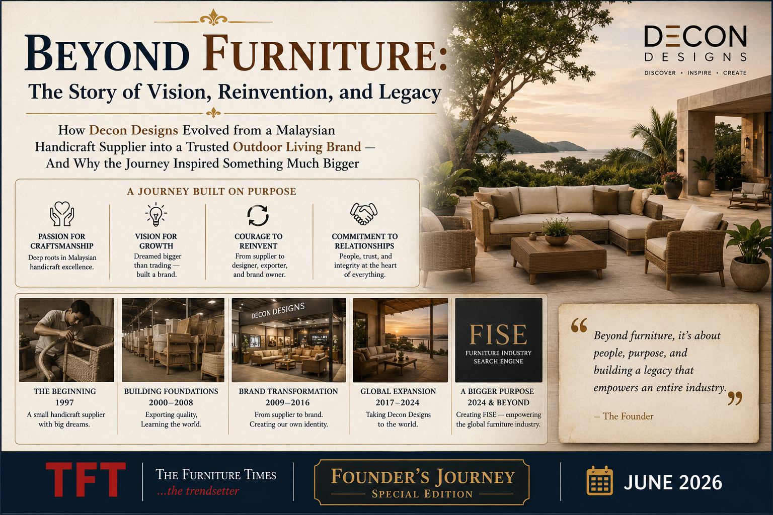 Beyond Furniture: The Story of Vision, Reinvention, and Legacy