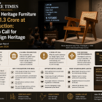 Chandigarh Heritage Furniture Fetches ₹1.3 Crore at Foreign Auction: A Wake-Up Call for India’s Design Heritage