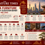 China’s Furniture Industry Navigates Global Trade Shifts, Manufacturing Transformation, Domestic Consumption Challenges & Export Leadership in the First Five Months of 2026