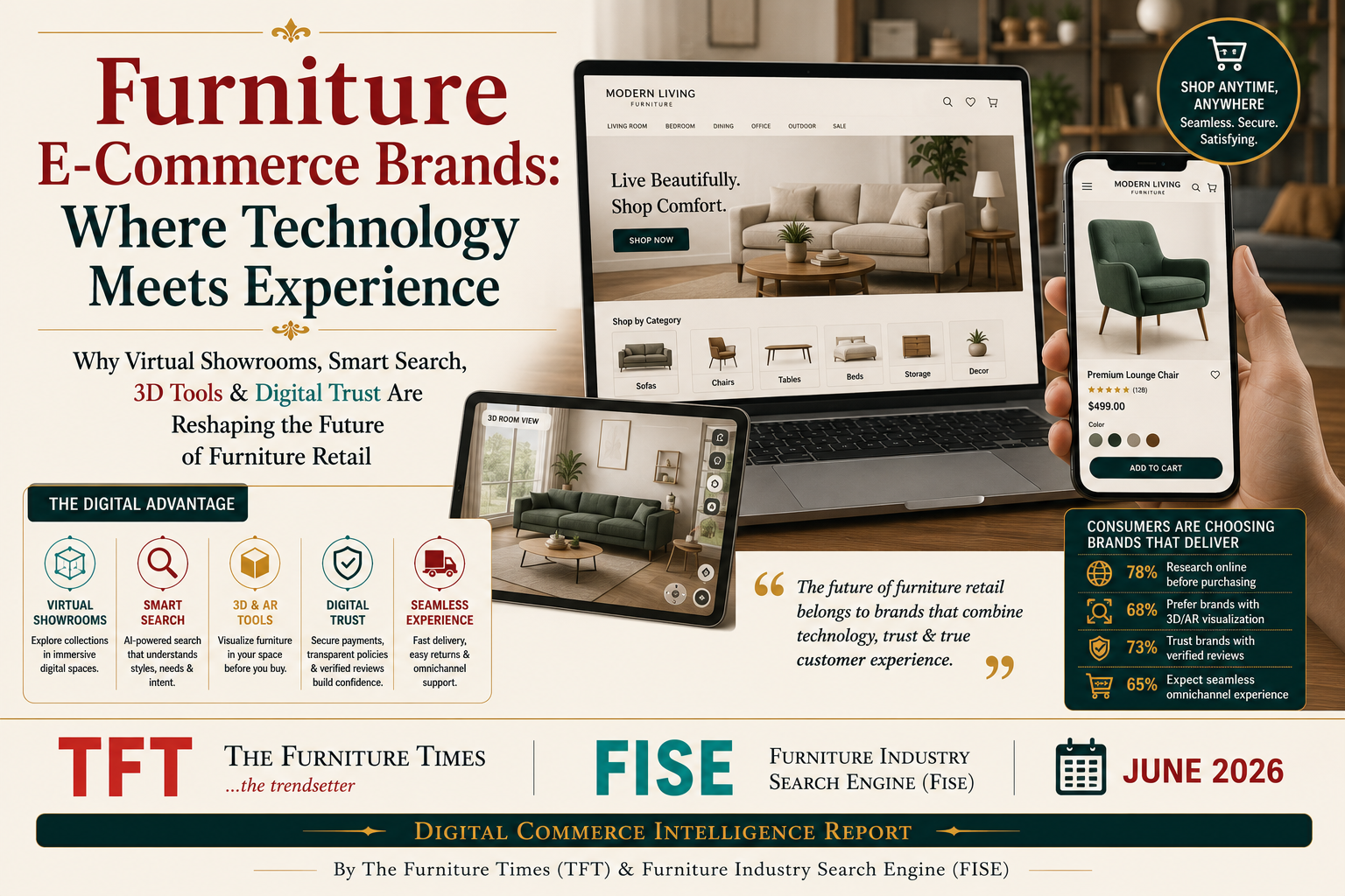 Furniture E-Commerce Brands: Where Technology Meets Experience
