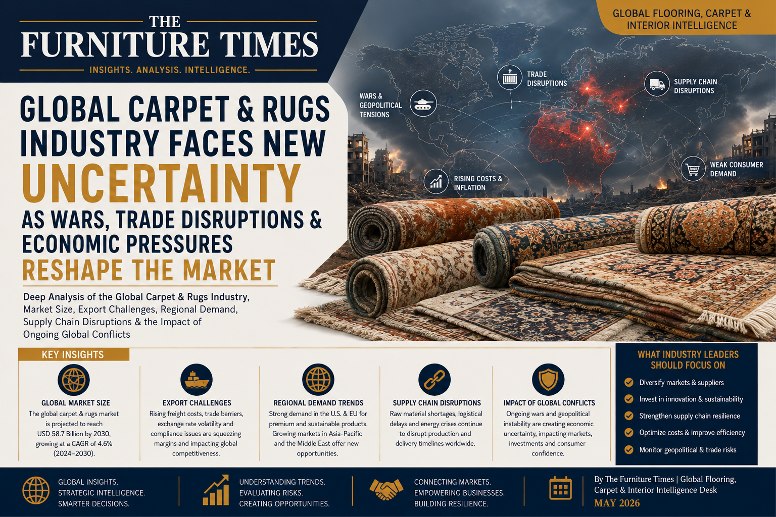 Global Carpet & Rugs Industry Faces New Uncertainty as Wars, Trade Disruptions & Economic Pressures Reshape the Market