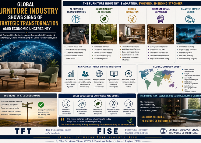 Global Furniture Industry Shows Signs of Strategic Transformation Amid Economic Uncertainty