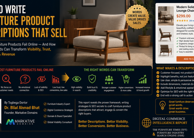 How to Write Furniture Product Descriptions That Sell
