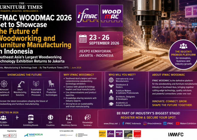 IFMAC WOODMAC 2026 Set to Showcase the Future of Woodworking and Furniture Manufacturing in Indonesia