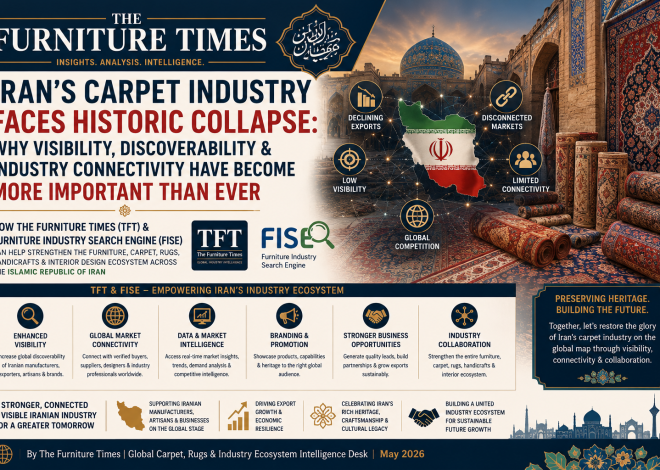 Iran’s Carpet Industry Faces Historic Collapse: Why Visibility, Discoverability & Industry Connectivity Have Become More Important Than Ever