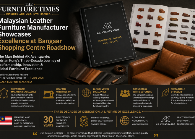 Malaysian Leather Furniture Manufacturer Showcases Excellence at Bangsar Shopping Centre Roadshow