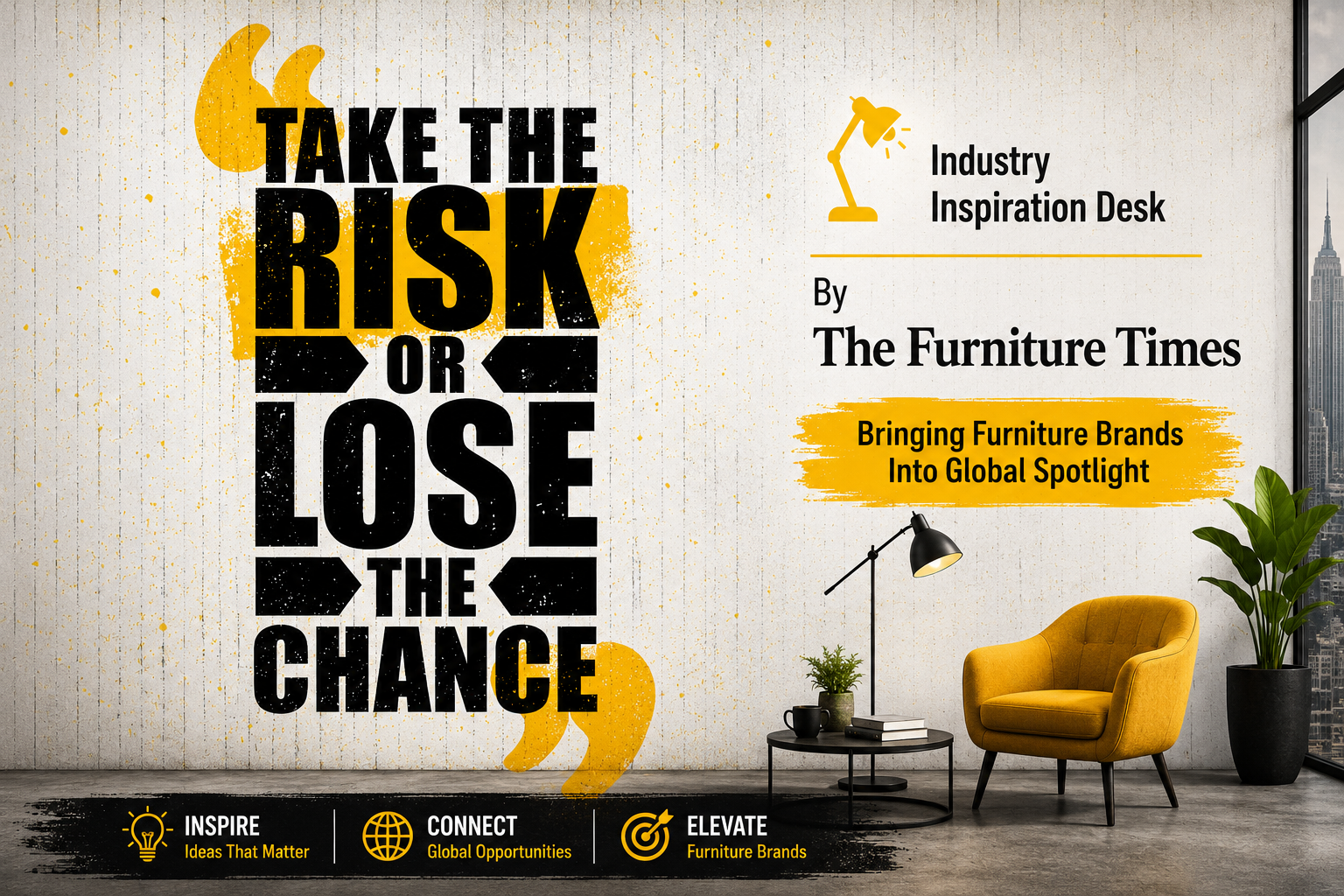 Take The Risk Or Lose The Chance