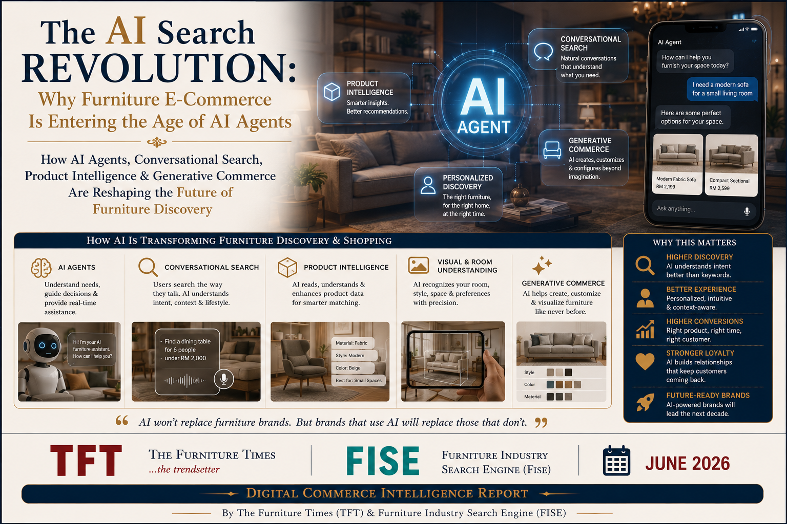 The AI Search Revolution: Why Furniture E-Commerce Is Entering the Age of AI Agents