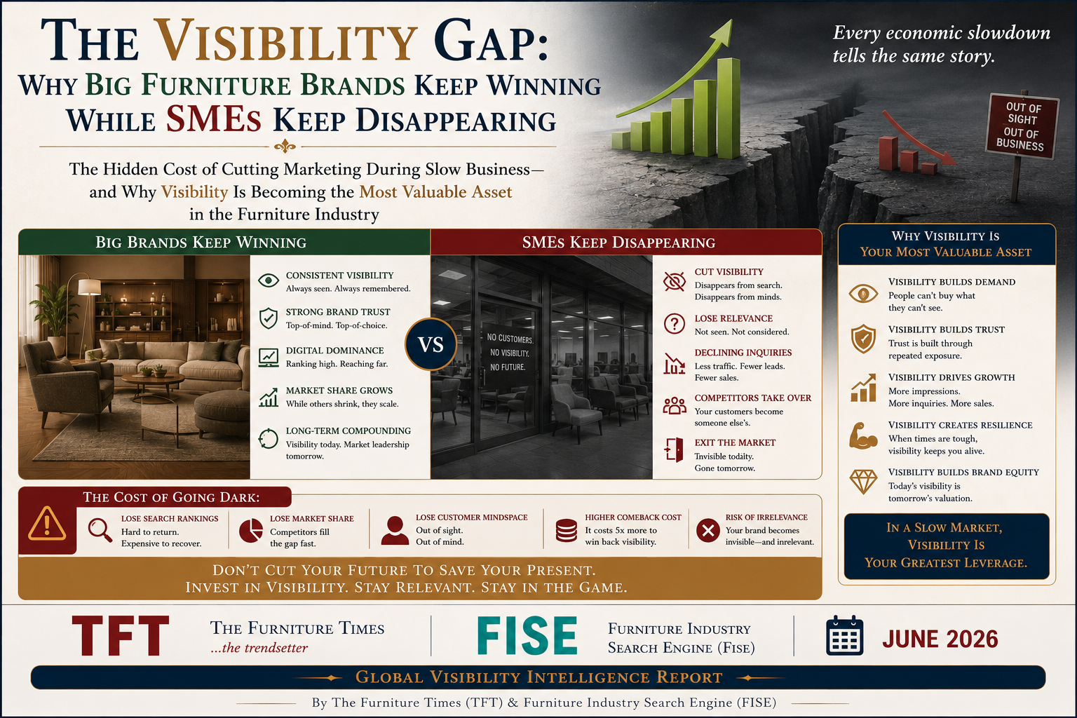The Visibility Gap: Why Big Furniture Brands Keep Winning While SMEs Keep Disappearing