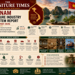 Vietnam’s Furniture Industry Accelerates Export Growth, Manufacturing Strength, Sustainability Transition & Global Competitiveness