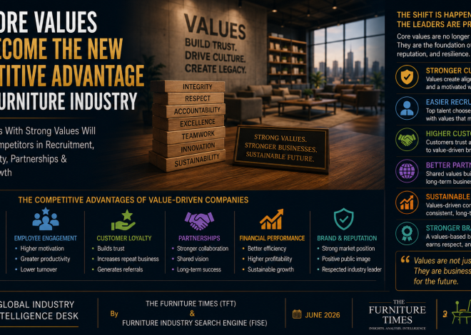 Why Core Values Will Become the New Competitive Advantage in the Furniture Industry