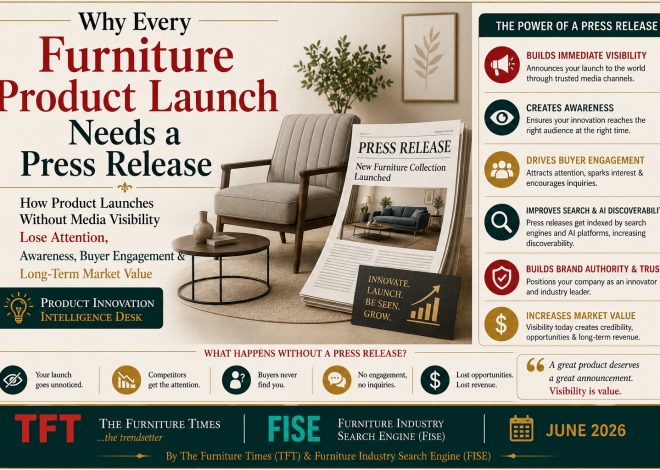 Why Every Furniture Product Launch Needs a Press Release