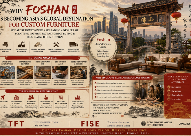 Why Foshan Is Becoming Asia’s Global Destination for Custom Furniture