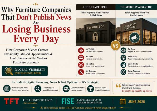 Why Furniture Companies That Don’t Publish News Are Losing Business Every Day