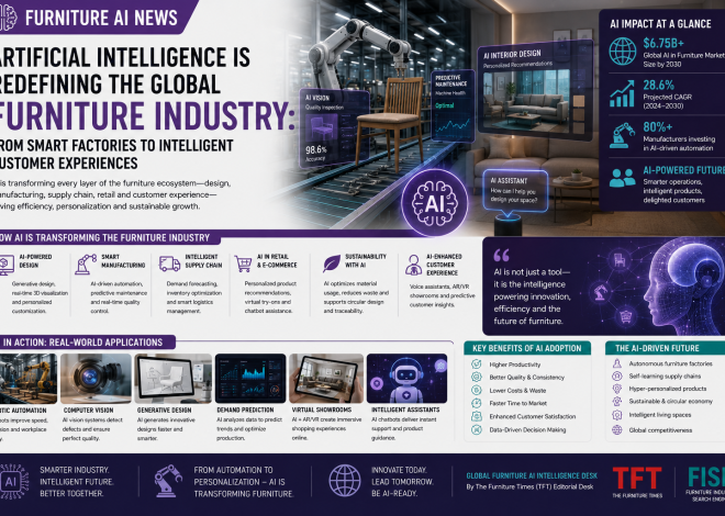 Artificial Intelligence Is Redefining the Global Furniture Industry: From Smart Factories to Intelligent Customer Experiences